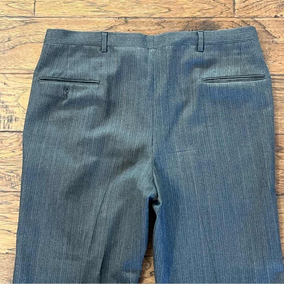 VTG 60's 70's Cricketeer ZCMI Men's Suit USA Jacket 40S Pants 36X32 Gray Blue - Picture 15 of 16